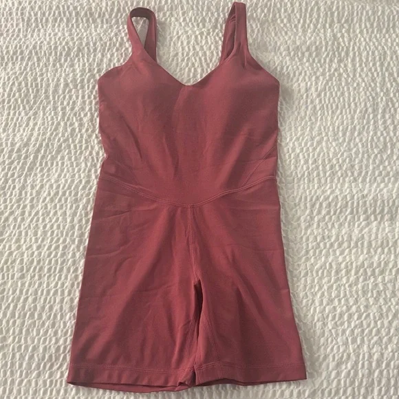 Lululemon Align 6 Bodysuit NWT With Built In Bra A/B